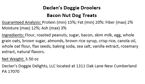 Bacon Nut Trainer Treats