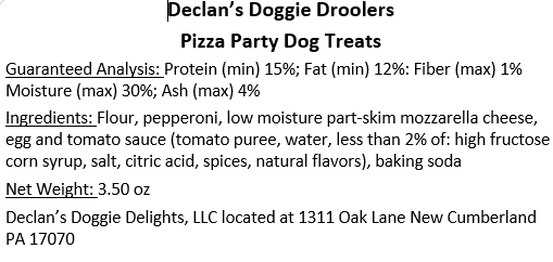 Pizza Party Trainer Treats
